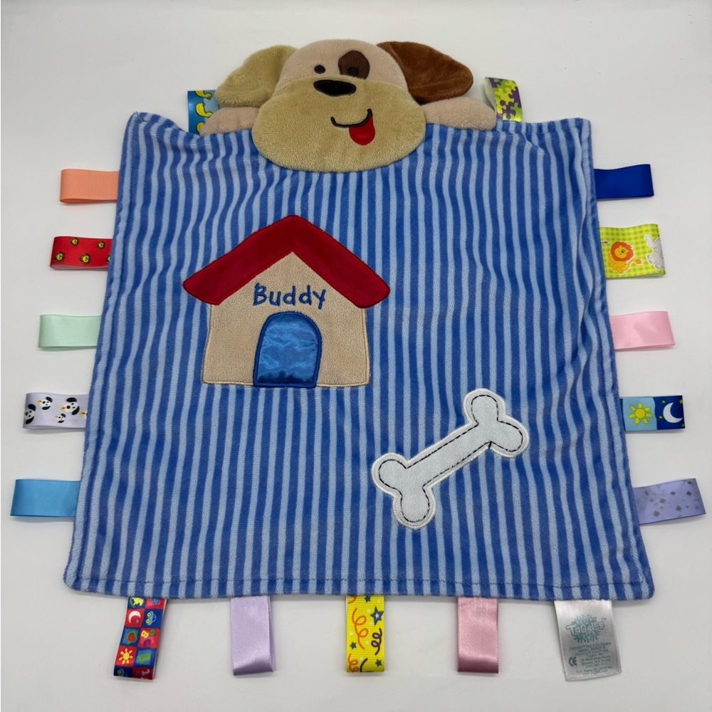 Taggies Peek-a-Boo Buddy Puppy Dog security blanket